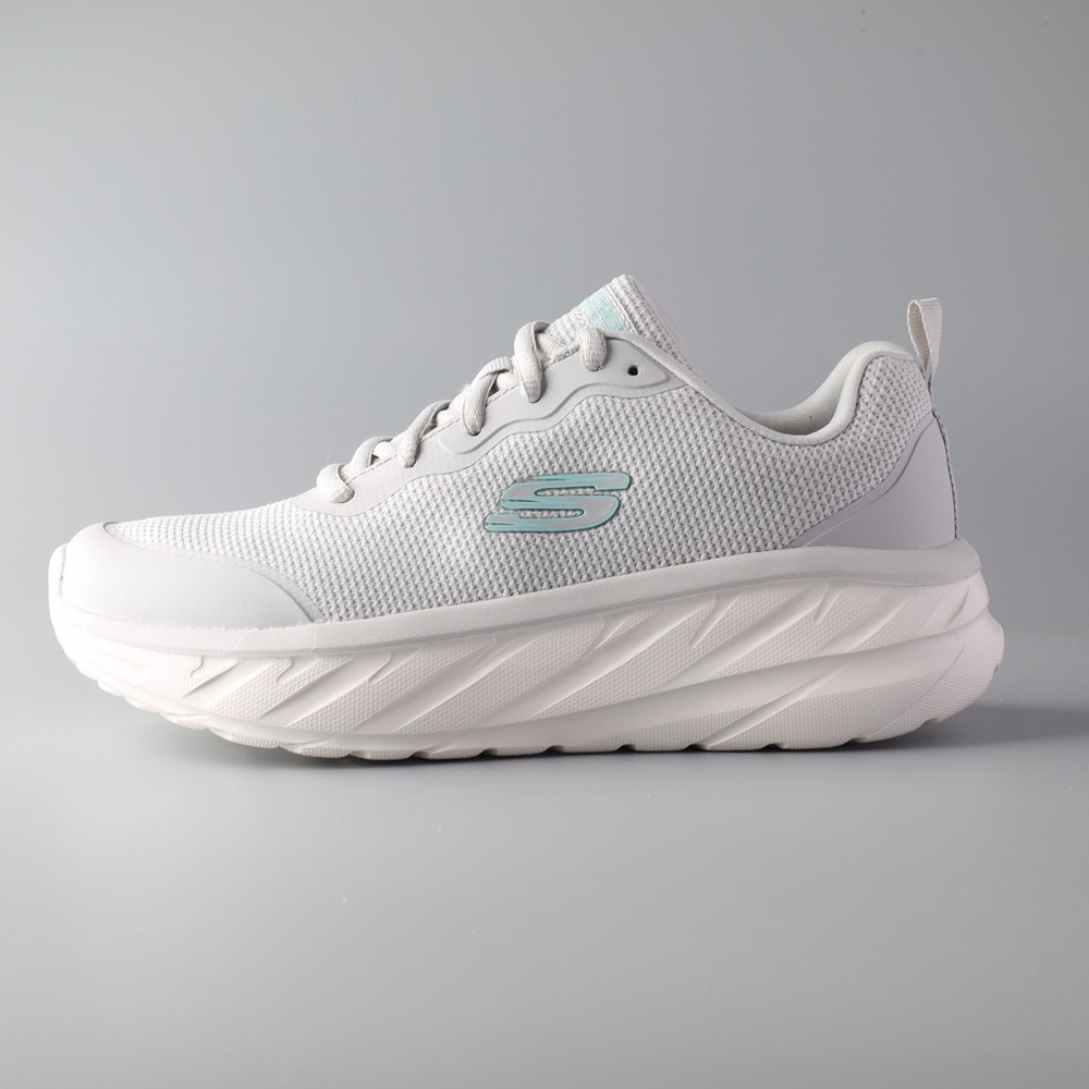 Skechers D’Lux Ultra Womens Sneakers, Color Gray, Sizes 6.5-10 - Picture 2 of 5